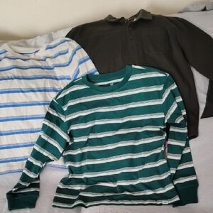 Old Navy and GAP Striped Shirt Trio
